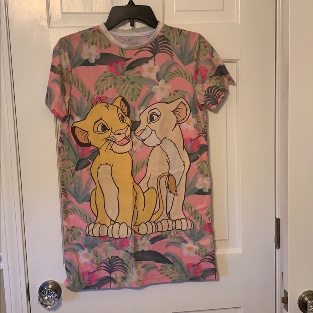 Lion King Floral Disney Shirt